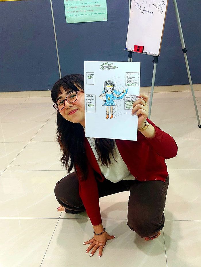 TEFL peer-teaching practice